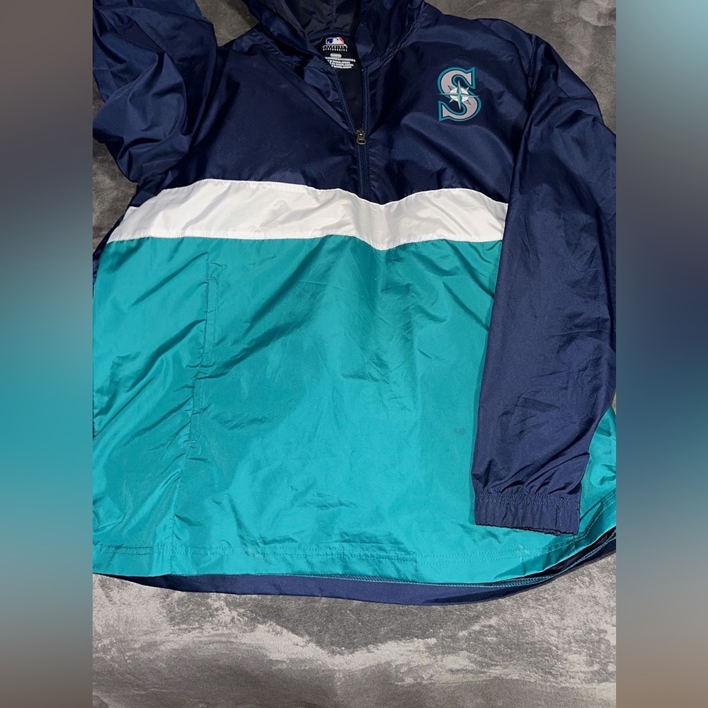 Seattle mariners windbreaker, mens M - Picture 1 of 3